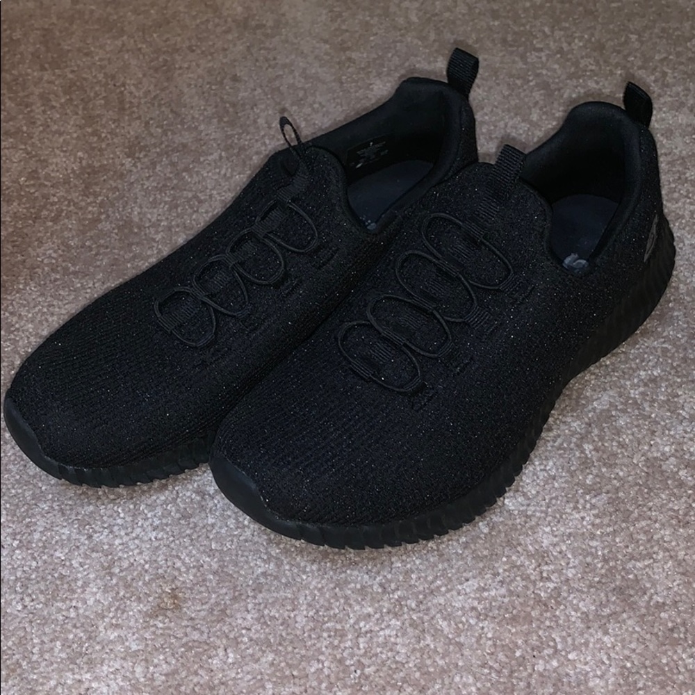 Sparkly Black Memoryfoam Sketchers